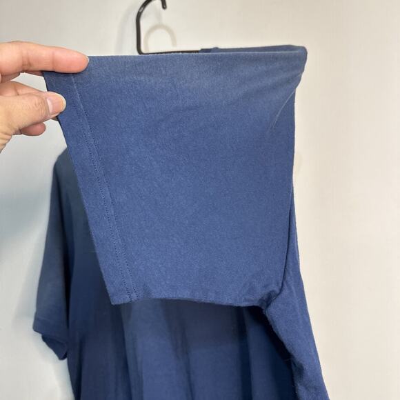 Acne Studios Layered T-shirt Style Dress In Navy Cotton XS-S - Picture 8 of 15